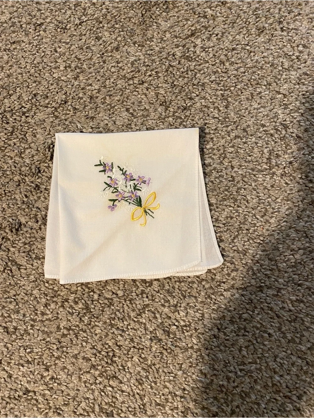 Vintage cotton hanky